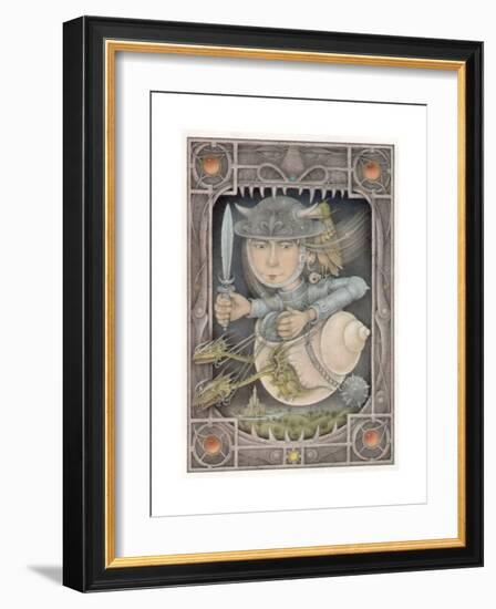 Female Warrior-Wayne Anderson-Framed Giclee Print