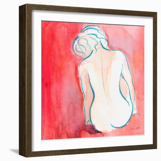 Female Watercolor Figure I-Lanie Loreth-Framed Art Print