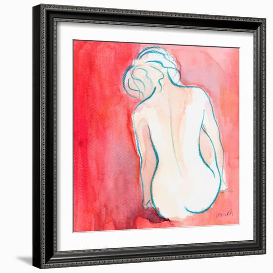 Female Watercolor Figure I-Lanie Loreth-Framed Art Print