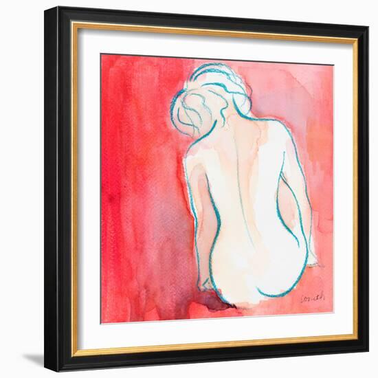 Female Watercolor Figure I-Lanie Loreth-Framed Art Print