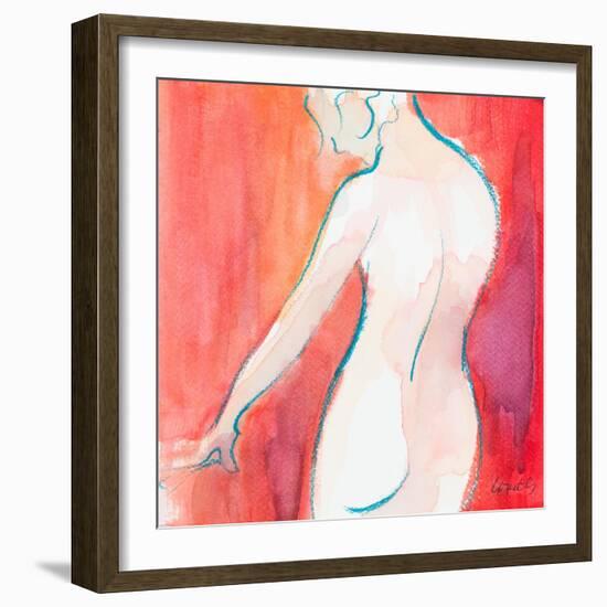 Female Watercolor Figure II-Lanie Loreth-Framed Art Print