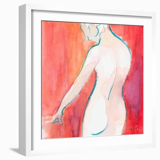 Female Watercolor Figure II-Lanie Loreth-Framed Art Print