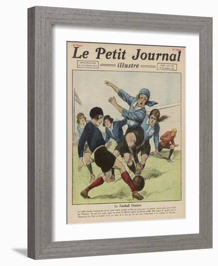 Femina-Sport Versus les Cadettes de Gascoigne at Paris-Andre Galland-Framed Art Print