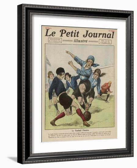 Femina-Sport Versus les Cadettes de Gascoigne at Paris-Andre Galland-Framed Art Print