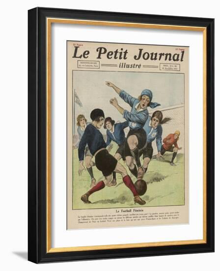 Femina-Sport Versus les Cadettes de Gascoigne at Paris-Andre Galland-Framed Art Print