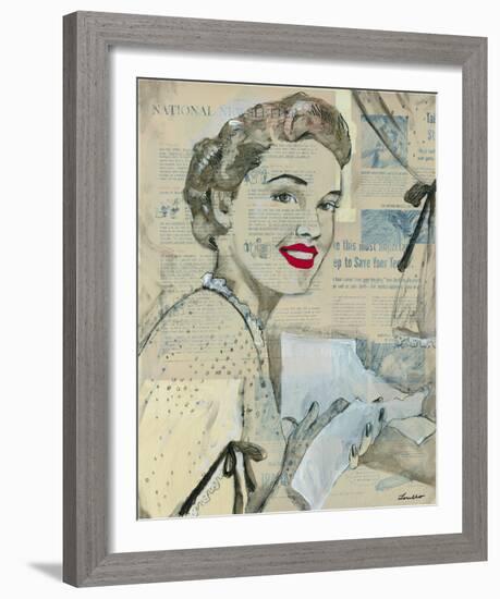 Feminine Mystique IV-Lorello-Framed Giclee Print