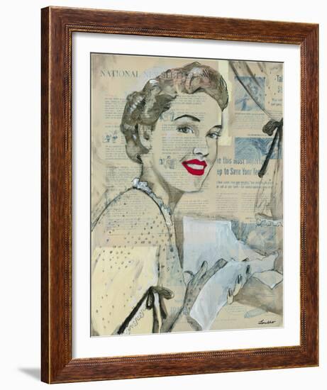 Feminine Mystique IV-Lorello-Framed Giclee Print