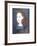 Femme a la Collerette Bleue-Pablo Picasso-Framed Collectable Print
