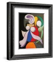 Femme a La Fleur, c.1932-Pablo Picasso-Framed Art Print