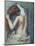 Femme a Sa Toilette, C.1895 (Pastel on Paper)-Edgar Degas-Mounted Premium Giclee Print