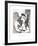 Femme Accoudee au Fauteuil-Pablo Picasso-Framed Collectable Print