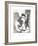 Femme Accoudee au Fauteuil-Pablo Picasso-Framed Collectable Print