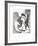 Femme Accoudee au Fauteuil-Pablo Picasso-Framed Collectable Print