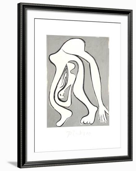 Femme Acrobate-Pablo Picasso-Framed Collectable Print