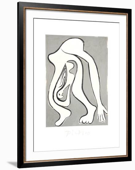 Femme Acrobate-Pablo Picasso-Framed Collectable Print