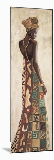 Femme Africaine III-Jacques Leconte-Mounted Art Print