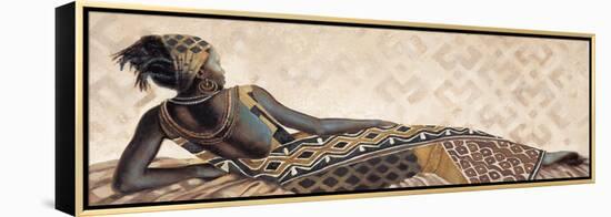 Femme Africaine V-Jacques Leconte-Framed Stretched Canvas