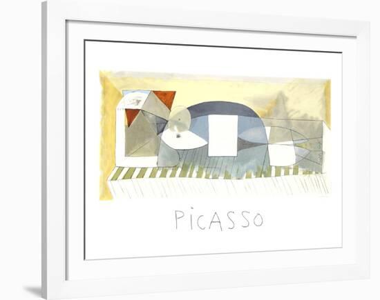 Femme Allongee-Pablo Picasso-Framed Collectable Print