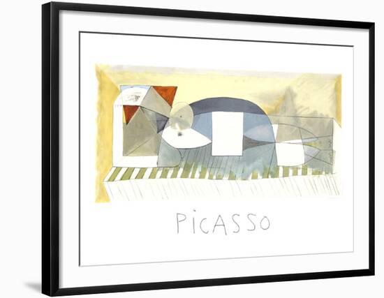 Femme Allongee-Pablo Picasso-Framed Collectable Print