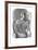 Femme Assise a la Robe Grise-Pablo Picasso-Framed Collectable Print