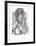 Femme Assise Dans un Fauteuil Tresse-Pablo Picasso-Framed Collectable Print