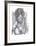 Femme Assise Dans un Fauteuil Tresse-Pablo Picasso-Framed Collectable Print