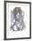 Femme Assise Dans un Fauteuil Tresse-Pablo Picasso-Framed Collectable Print