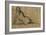 Femme assise de dos-Jean Jacques Henner-Framed Giclee Print