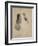 Femme assise nue sous une veste-Auguste Rodin-Framed Giclee Print