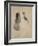 Femme assise nue sous une veste-Auguste Rodin-Framed Giclee Print