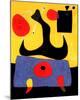 Femme Assise-Joan Miro-Mounted Art Print
