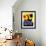 Femme Assise-Joan Miro-Framed Art Print displayed on a wall