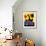 Femme Assise-Joan Miro-Framed Art Print displayed on a wall