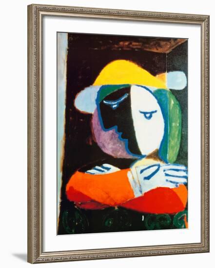 Femme au Balcon, c.1937-Pablo Picasso-Framed Art Print
