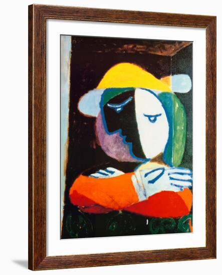 Femme au Balcon, c.1937-Pablo Picasso-Framed Art Print