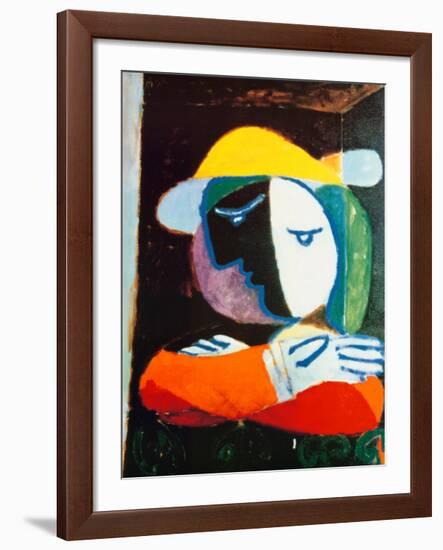 Femme au Balcon, c.1937-Pablo Picasso-Framed Art Print