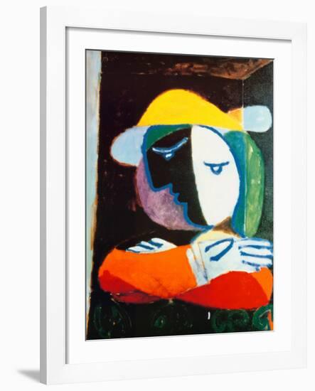 Femme au Balcon, c.1937-Pablo Picasso-Framed Art Print