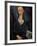 Femme au col blanc-Amedeo Modigliani-Framed Giclee Print