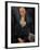 Femme au col blanc-Amedeo Modigliani-Framed Giclee Print