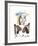 Femme au Fauteuil Canne-Pablo Picasso-Framed Collectable Print