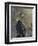 Femme au fichu vert-Camille Pissarro-Framed Giclee Print