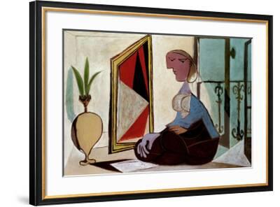 Femme au Miroir' Art Print - Pablo Picasso | Art.com