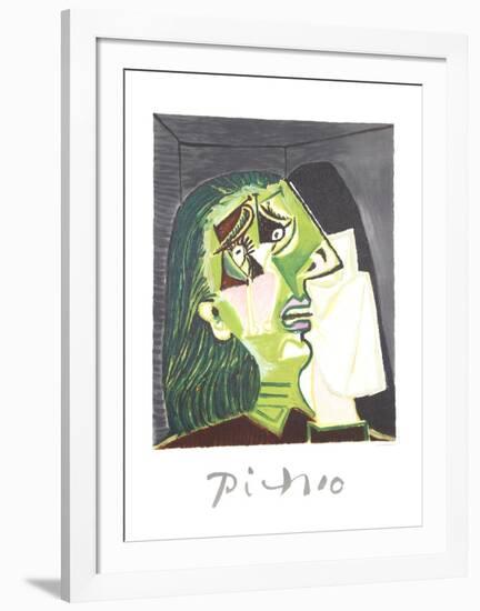 Femme au Mouchoir-Pablo Picasso-Framed Collectable Print