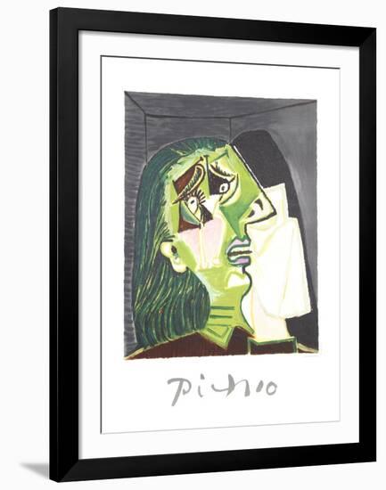 Femme au Mouchoir-Pablo Picasso-Framed Collectable Print