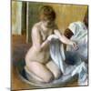 Femme Au Tub, Ca. 1883-Edgar Degas-Mounted Giclee Print