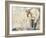 Femme Au Tub-Edouard Manet-Framed Giclee Print