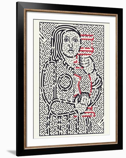 Femme au Vase de Leger-France De Ranchin-Framed Limited Edition