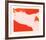 Femme Aux Cheveaux Rouge II-Daniel Riberzani-Framed Serigraph