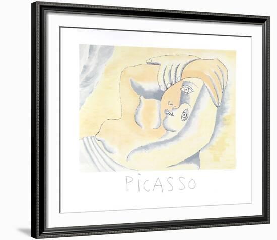 Femme Couchee-Pablo Picasso-Framed Collectable Print