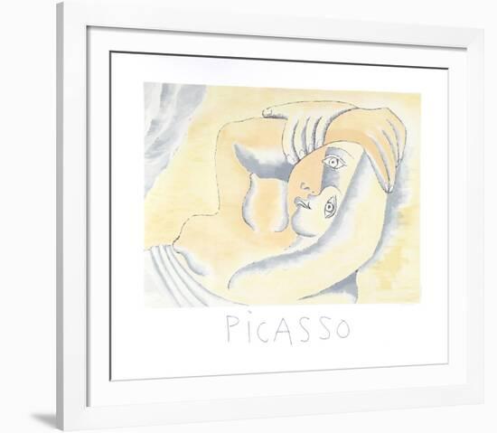 Femme Couchee-Pablo Picasso-Framed Collectable Print